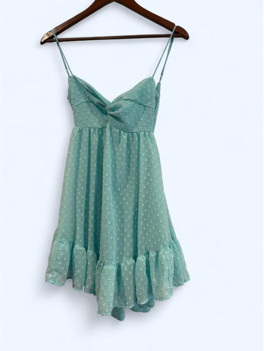 Lucy in the Sky Women's Blue and Green Dress